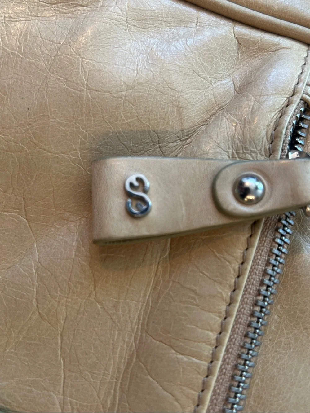 Escada Sport Yellow Leather Labtop tote.
